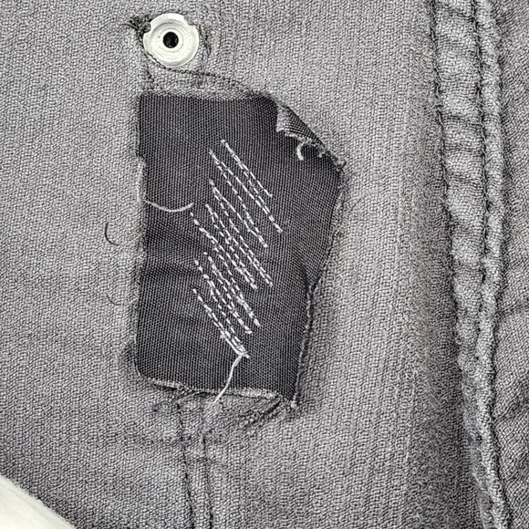 Patagonia Fitted Corduroy Pants Women 29x32 Gray Stretch 5 Pocket Cotton READ - Picture 8 of 10